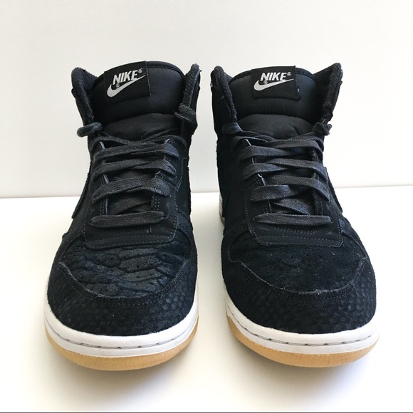 Nike Big High Lux Shoes Size 8 in Black - Picture 5 of 10